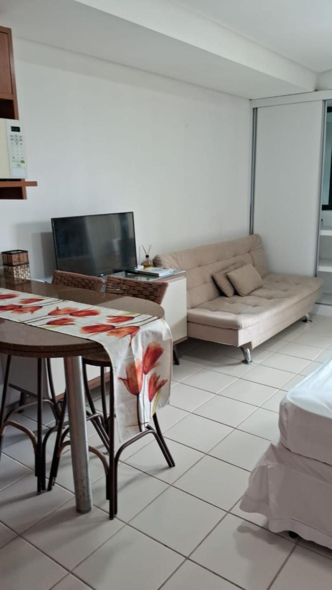 Estudio Marulhos, Varanda Com Vista De Mar E Parque Aquatico, A Beira-Mar Mar De Muro Alto, Com Wi-Fi, Restaurante, Estacionamento E A 10' De Porto De Galinhas Ngoại thất bức ảnh